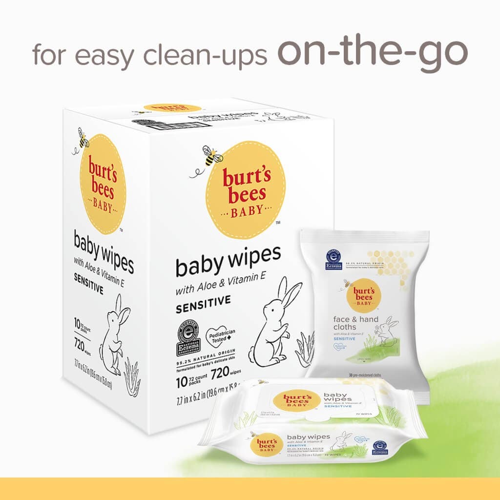 Burt's Bees Baby Wipes Multi-pack