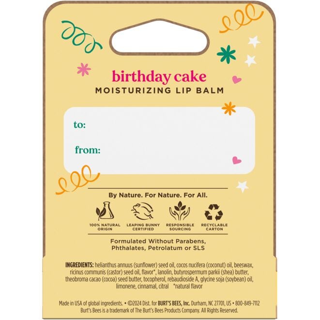 Birthday Cake Lip Balm