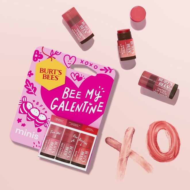 Bee My Galentine Mini Tinted Lip Balm 3 Pack